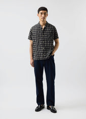 Ryco Cuban Collar Shirt Cotton Check