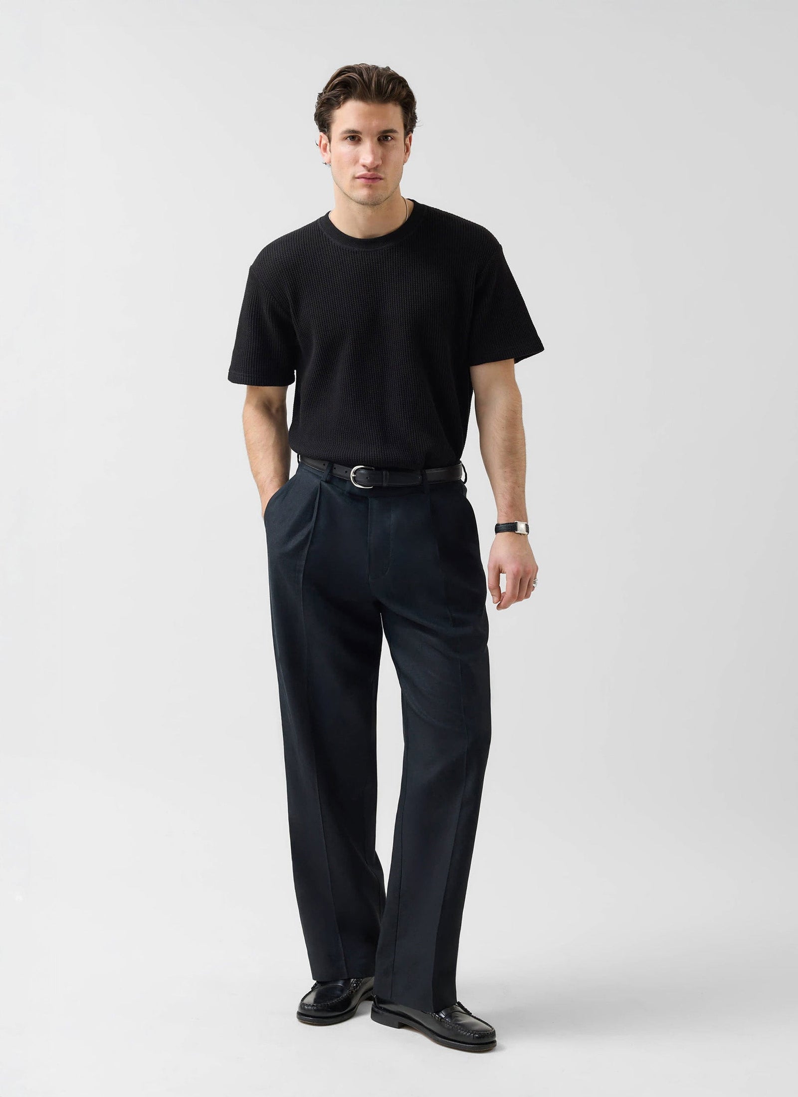 Wide Leg Trousers Linen