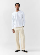 Long Sleeve Pocket T Shirt Organic Cotton