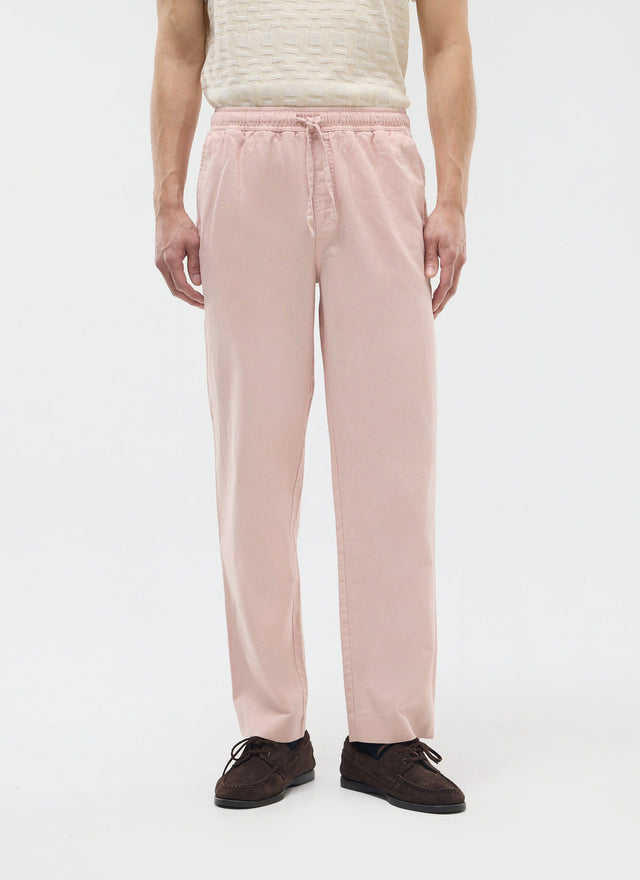 Everyday Trousers | Linen | Light Pink