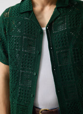 Crochet Groundsman Shirt Cotton