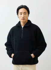 Men S Quarter Zip Wool Fleece Pullover