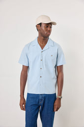 Cuban Shirt Seersucker Light