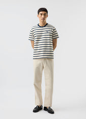 Breton Stripe T Shirt Organic Cotton With