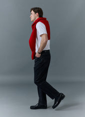 Straight Leg Denim Jeans Cotton