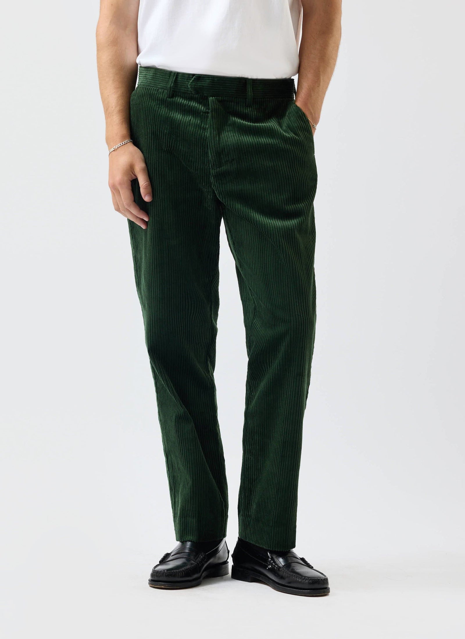 Tailored Chunky Cord Trousers
