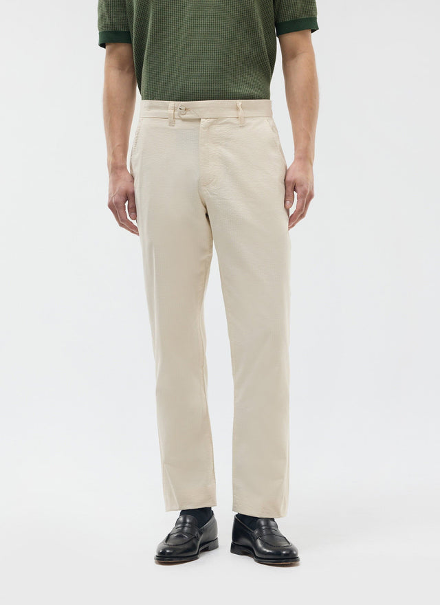 Tailored Seersucker Trousers