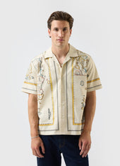 Ex Libris Cuban Shirt | Cotton Ripstop | Cream