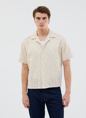 Elio Crochet Cuban Shirt
