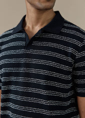 Laurent Polo | Cotton | Black Stripe
