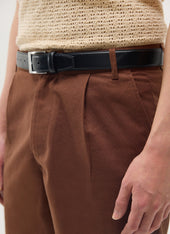 Pleated Linen Shorts