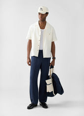 Cuban Shirt | Seersucker | Cream