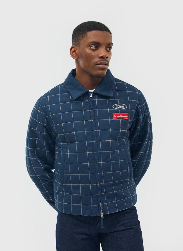 Garage Harrington Jacket | Percival x Ford | Navy