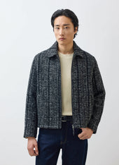 Ingegno Zip Wool Boxy Jacket