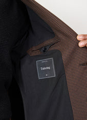 Houndstooth Tailored Blazer