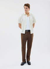 Cross Stitch Boxy Clerk Shirt
