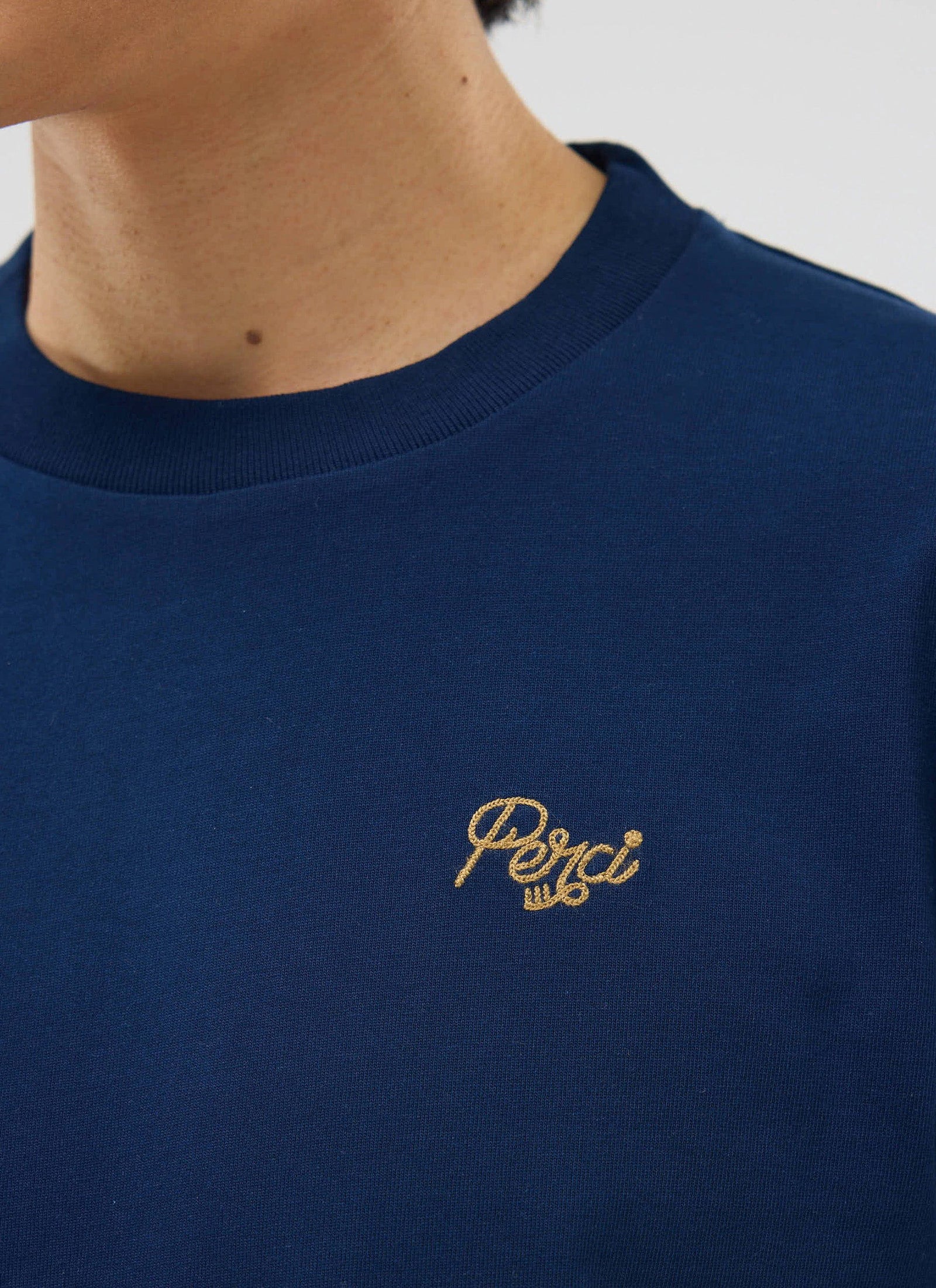Perci Chainstitch T Shirt Organic Cotton