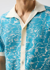 Farraris Negroni Knitted Shirt Cotton With White