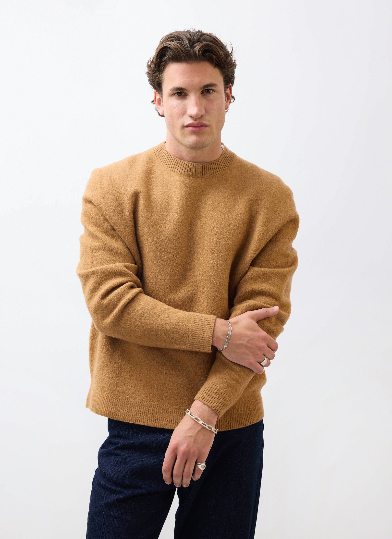 Felted Relaxed Jumper Wool