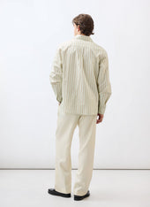 Binding Oversized Pearce Shirt Cotton