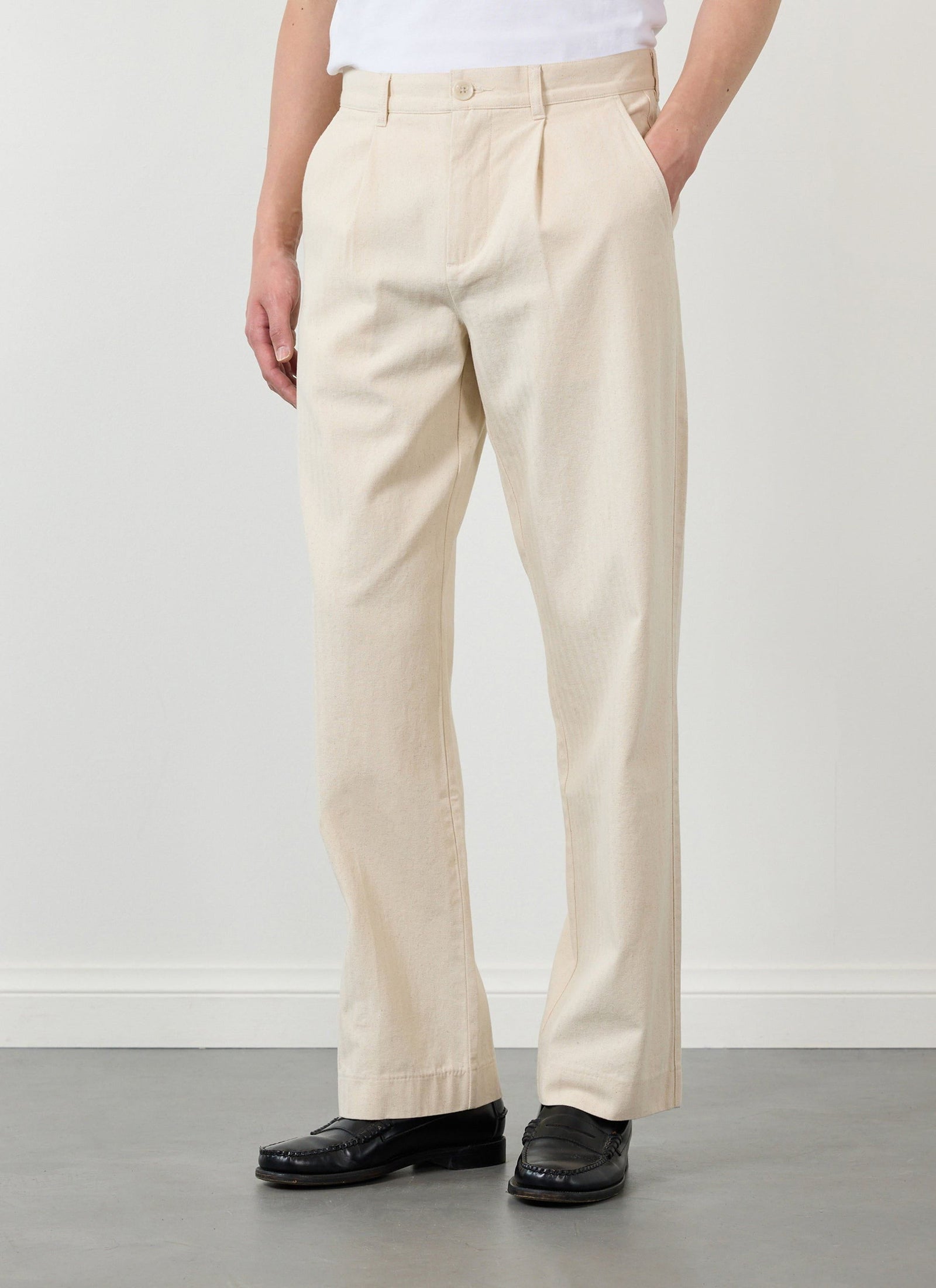 Program Pleated Trousers Cotton