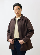 Sherlock Short Trench Coat Waterproof With Cinnamon