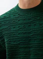 Tales Knitted Crew Neck Jumper Cotton