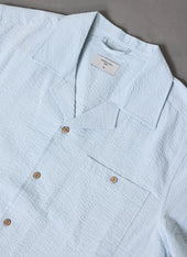Cuban Shirt Seersucker Light