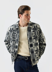 Men's Glossary Patchwork Jacket | Twill | Grey