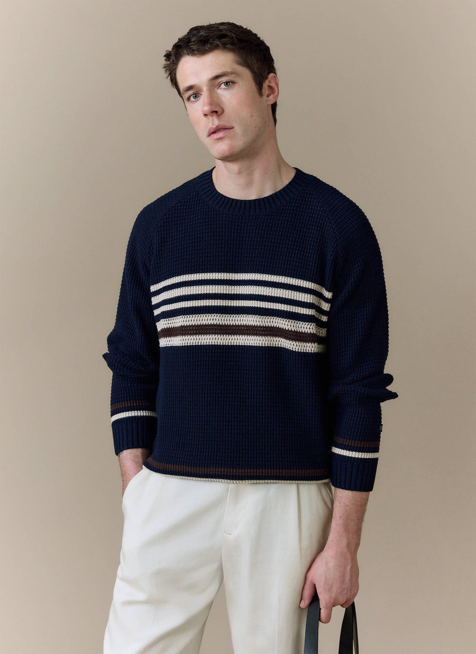 Sergio Crochet Jumper Cotton
