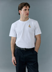 Old Fashioned T Shirt Embroidered Organic Cotton
