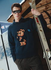 Jacquard Bear Crew Neck Champion X Percival