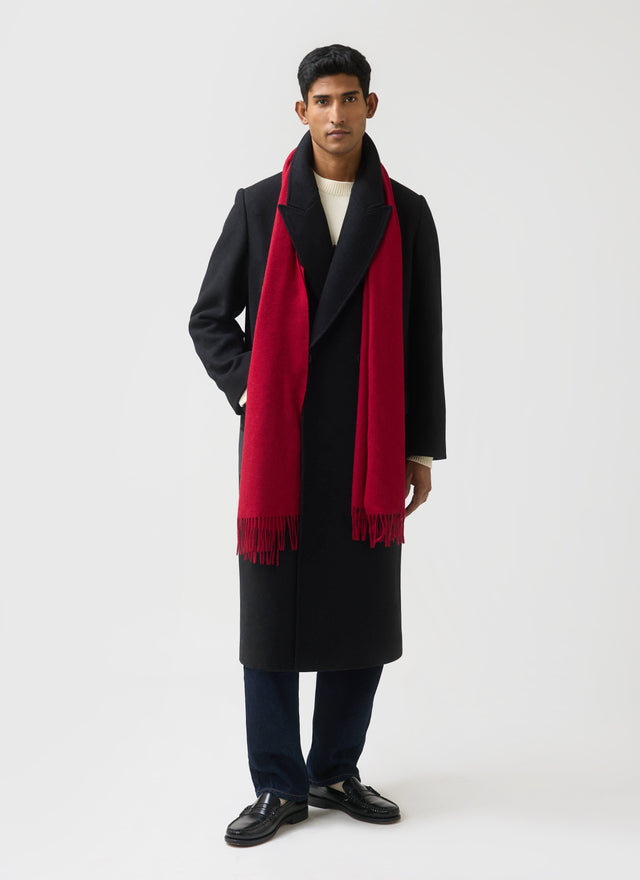 Tolkein Scarf | Wool | Red