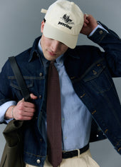 Western Trucker Jacket Denim Dark