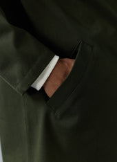 Greyson Long Trench Coat Waterproof With Olive