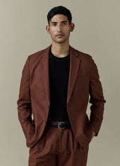 Tailored Linen Blazer