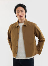 Boxy Cropped Pocket Overshirt