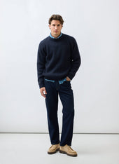 Fisherman Raglan Jumper Wool