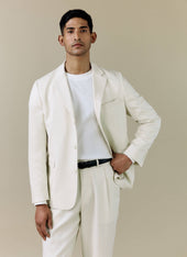 Tailored 3 Button Blazer Lyocell