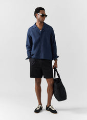 Long Sleeve Cuban Linen Shirt