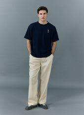 Stout Oversized T Shirt Embroidered Organic Cotton