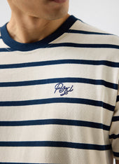 Breton Stripe T Shirt Organic Cotton With