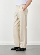 Program Pleated Trousers Cotton