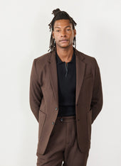 Houndstooth Tailored Blazer