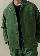 Boxy Overshirt Linen