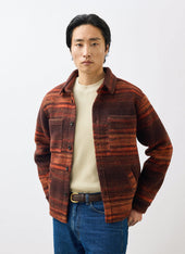 Mississippi Jacquard Overshirt Boiled Wool