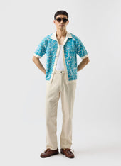 Farraris Negroni Knitted Shirt Cotton With White