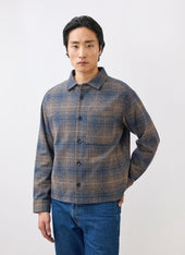 Luton Check Overshirt | Brown