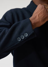 Peacoat Melton Wool