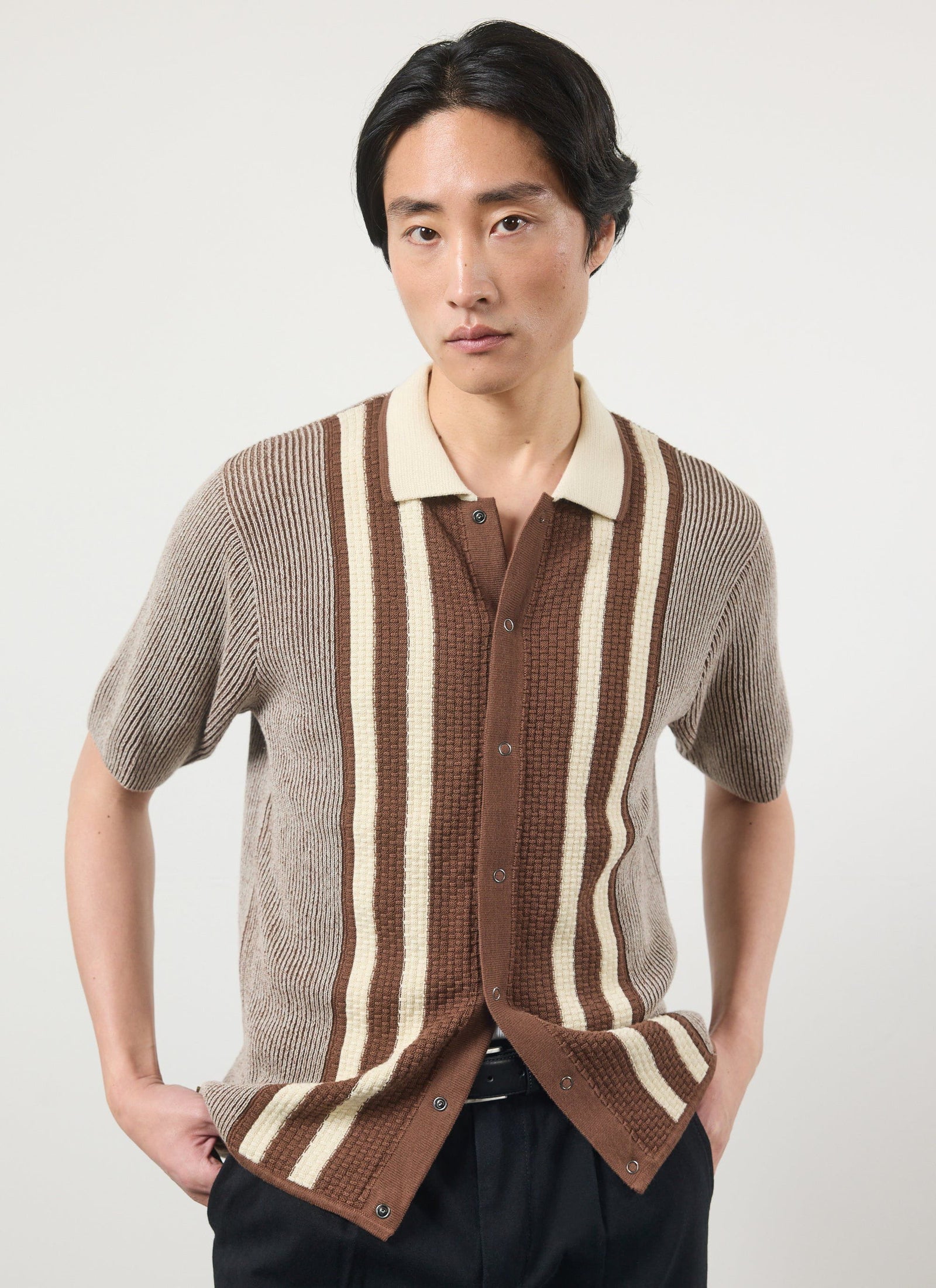 Teramo Knitted Polo Shirt Cotton